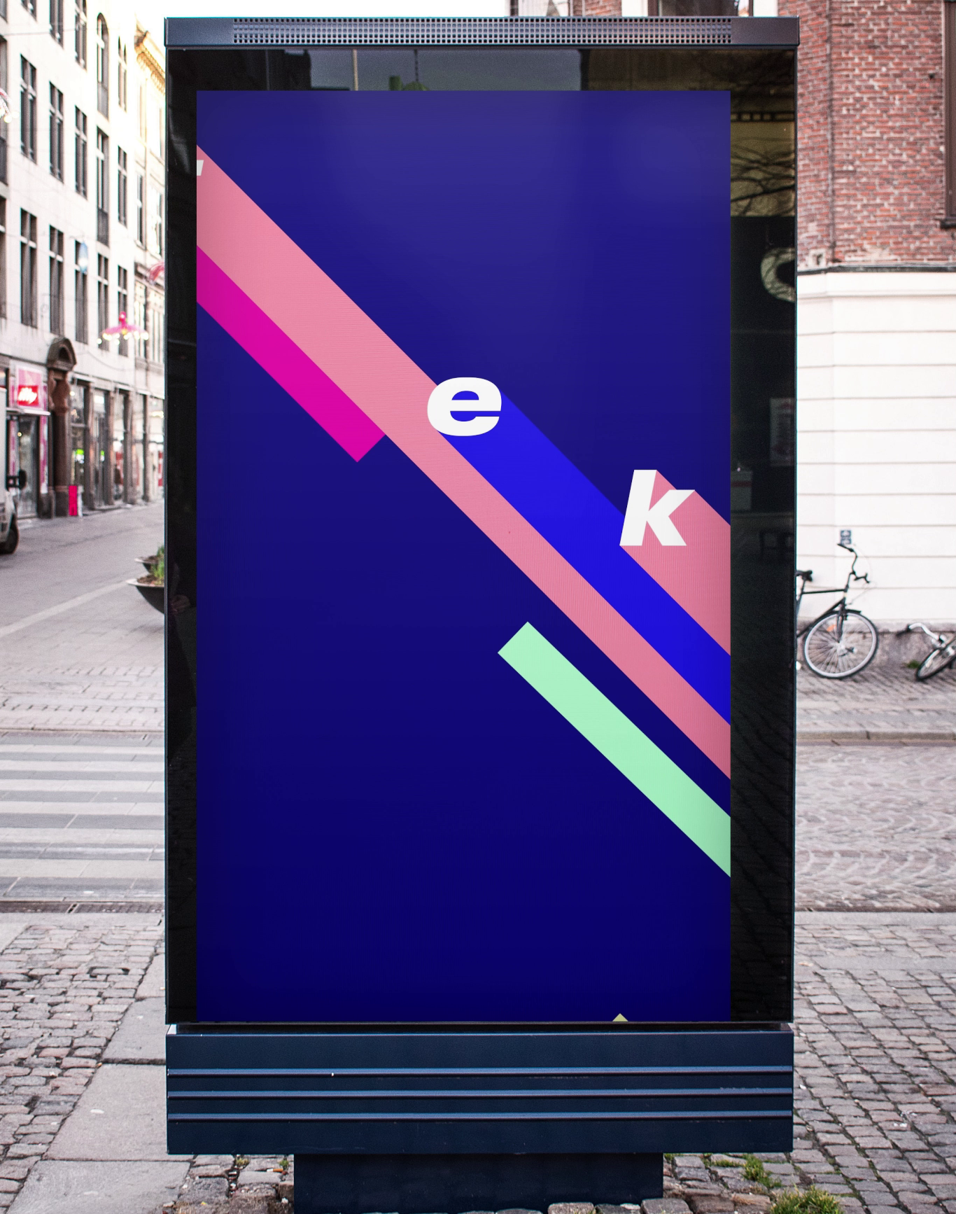 Vikinglotto citylight mockup.